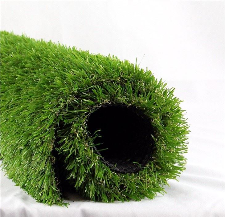 Herba artificial d'aspecte natural de 4 tons